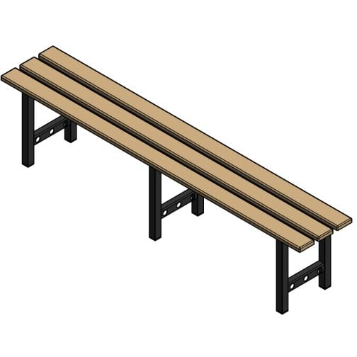 Changing room benches