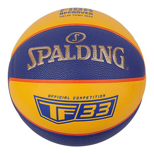 Spalding® Basketball TF 33 Gold Composite