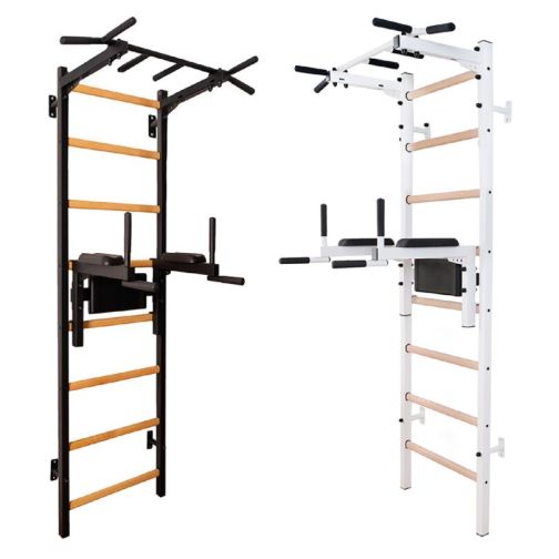 BenchK® Wall Bars 222 with Pull-Up Bar & Dip Bars