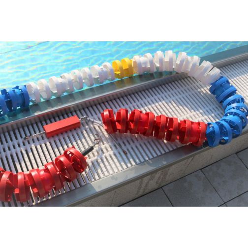 Competition Swimming Lane Line MAKS WAVE STOPPER