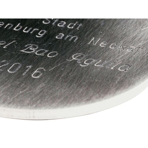 Engraving for Medal - Direct Engraving