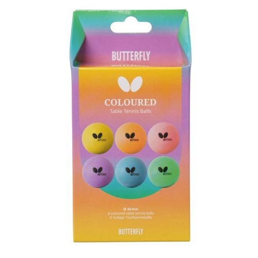 Butterfly® Table Tennis Balls Coloured Balls