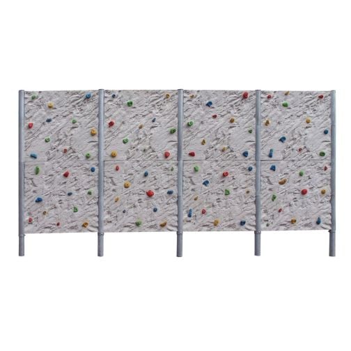 Kübler Sport® Climbing Wall with Rock Structure, Freestanding