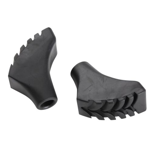 Rubber buffers for telescopic Nordic walking poles