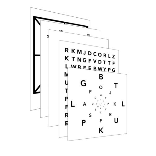 ARTZT neuro® Vision Chart Set
