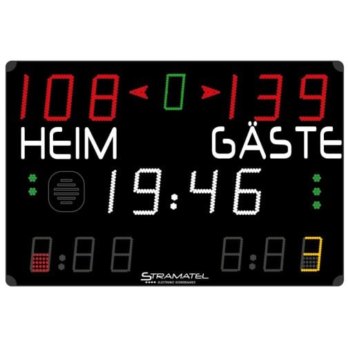 Stramatel® Multisport MD Indoor Scoreboard, a module