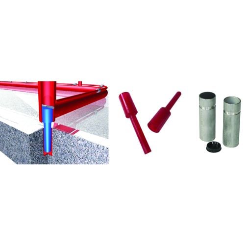 Flexible Ground Pegs for Goal Anchoring