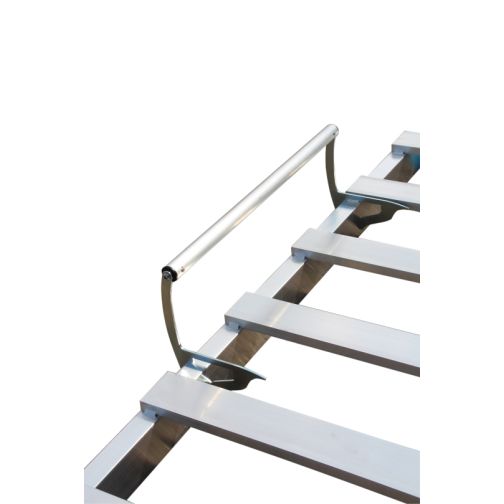 Bracket for aluminum slatted frame