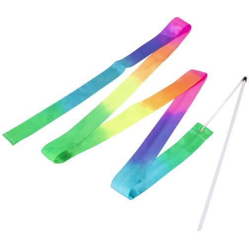 Rainbow gymnastics ribbon