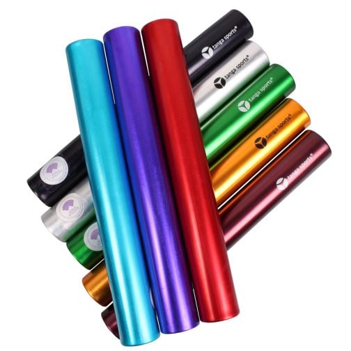 tanga sports® 8-piece set of aluminum relay batons