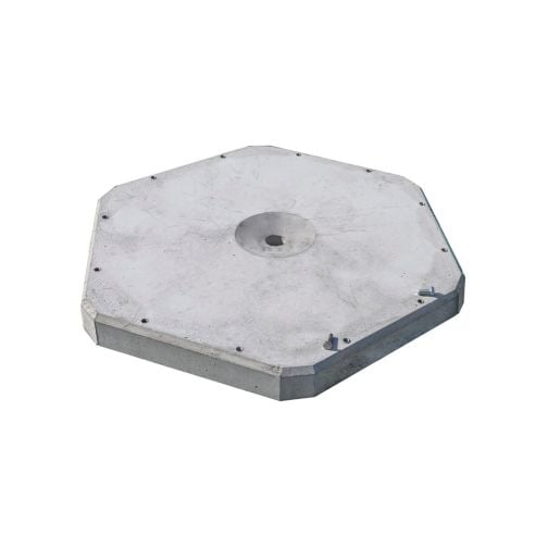 Concrete foundation for Eurotramp® BounceCloud