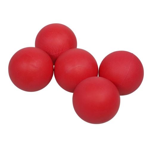 tanga sports® 5-piece foam rubber throwing ball set - 200g