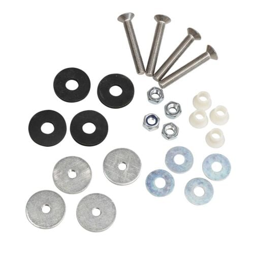 Mounting Set for Basketball Backboards (with hoop cutout)