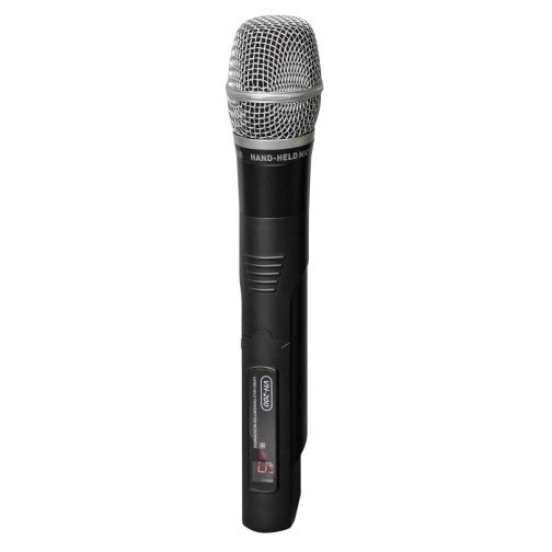 VHF handheld microphone
