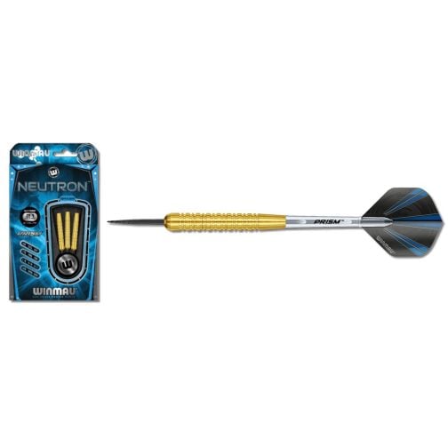 WINMAU® Neutron Brass Steel Darts, Set of 3