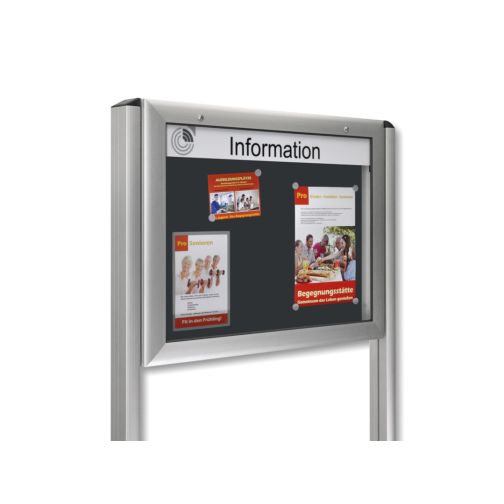 Stand set for information box