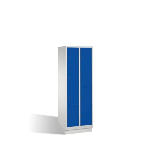 C+P® Locker EVOLO with 4 compartments stacked on top of each other