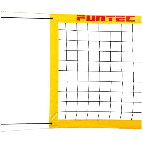 Funtec® Pro Beach BLACKS Beach Volleyball Net 8.5 m