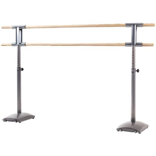 Mobile Double Ballet Barre ROYAL, height adjustable