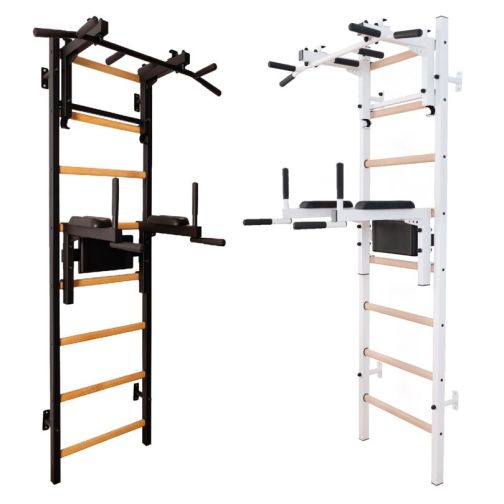 BenchK® Wall Bars 232 with Pull-Up Bar & Dip Bars