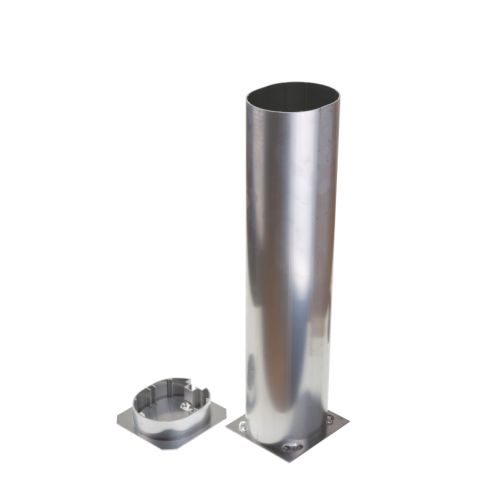 Ground socket with lid