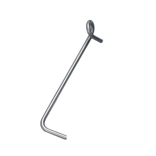 Ground anchor for installation