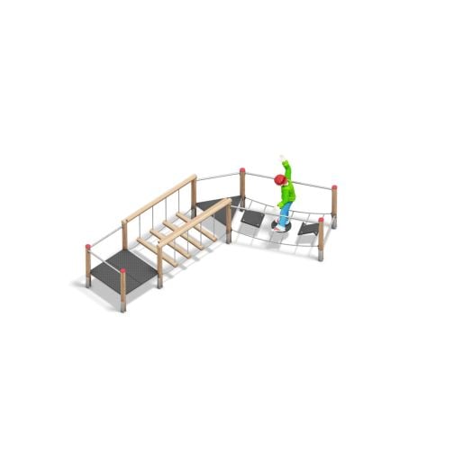 PLAYPARC® Wobble Bridge Combination A