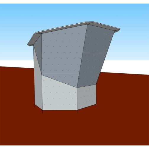 Kübler Sport® Boulderblock ROCKBLOCK S, 17 sqm