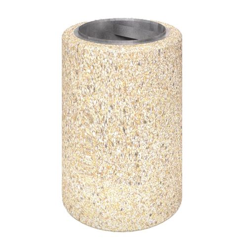 Round 70 l Waste Container, Concrete