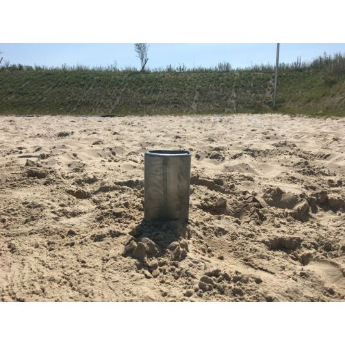 Anchor plate with sleeve element 120 x 100 mm