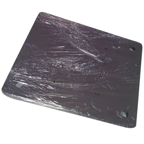 Mounting plate for rope tensioner