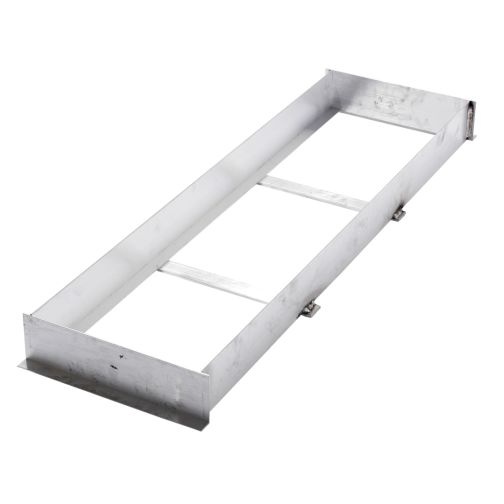 Aluminum mounting frame for springboards.