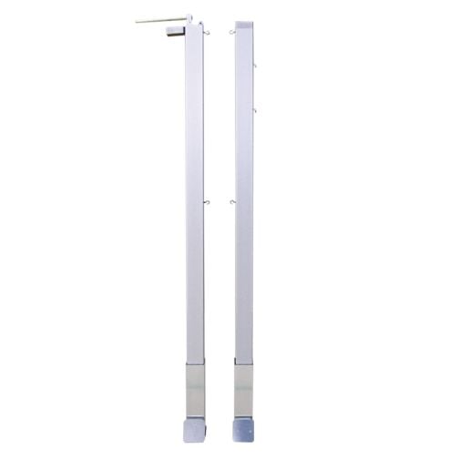 Badminton posts with internal tensioning mechanism
