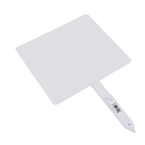 Marker Plate, Square, White