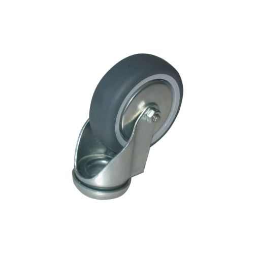 Swivel castor, diameter 75 mm