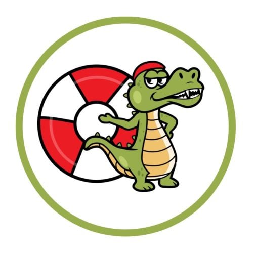 Crocodile Swim Badge