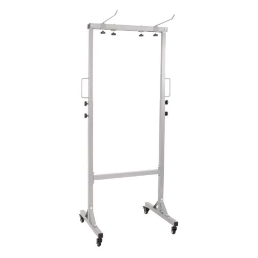 Mat trolley for gymnastics mats with eyelets