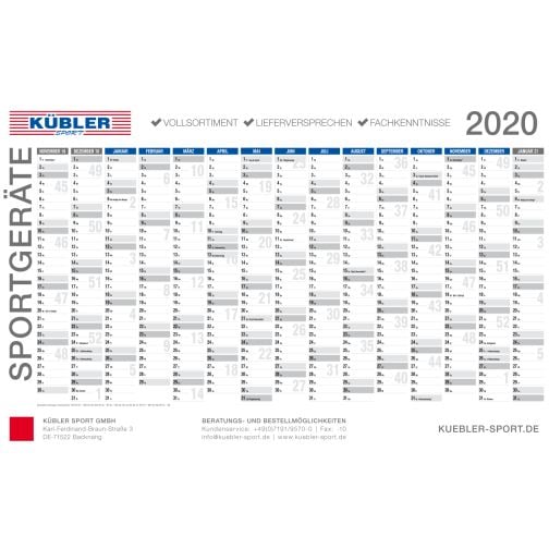 Kübler Sport® Wall Calendar