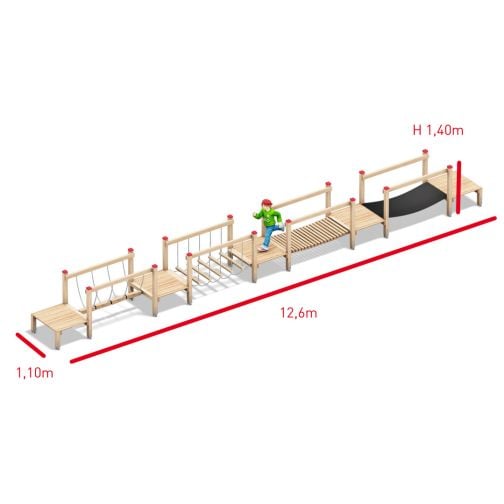 PLAYPARC® Balance Bridge XL