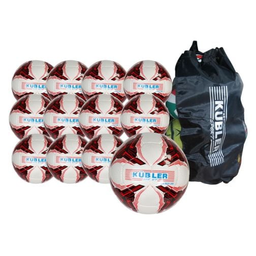 Kübler Sport® 12-Piece Soccer Light Set RED 290