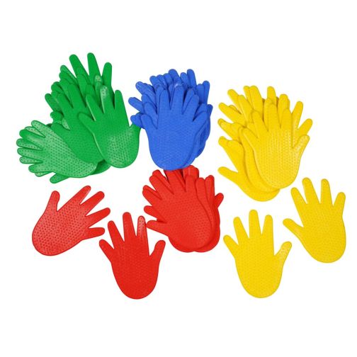 tanga sports® Floor Markers Hands, Set of 5