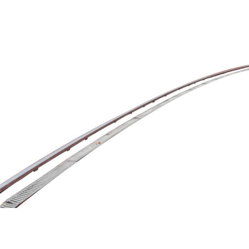 Aluminium frame for track bordering