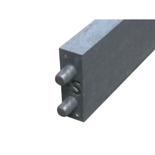 Impact protection board made from recycled plastic