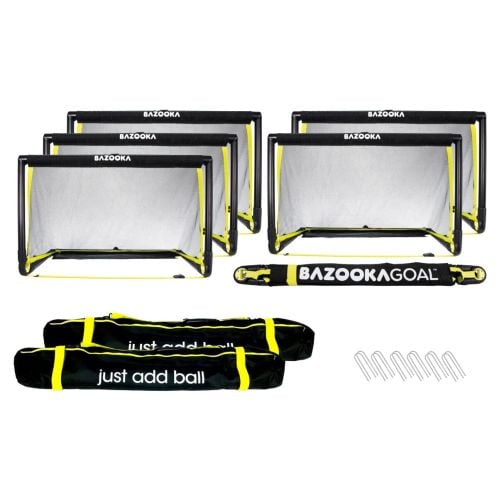 BazookaGoal® 6 Match Day Set Grass Field