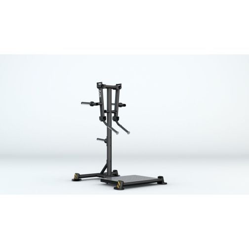 BH Fitness® Plate Loaded Side Raise Machine, standing