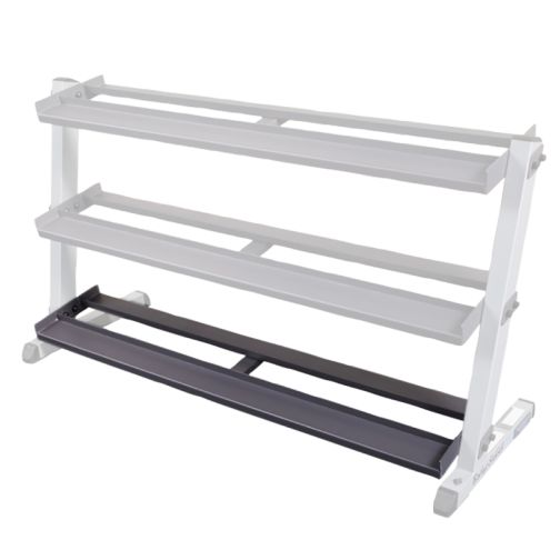 Storage plate for dumbbell rack