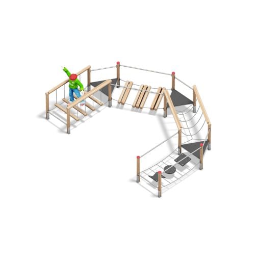 PLAYPARC® Wobble Bridge Combination D