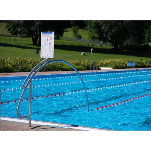 Swimming Pool Archway Stainless Steel