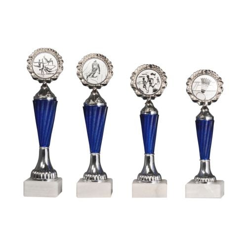 Kübler Sport® 4-Piece Trophy Set SILVER CHAMPION