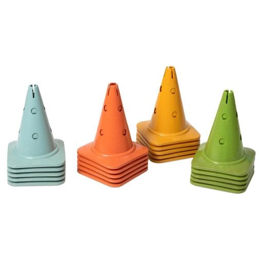 Bio Hurdle Cones made from renewable raw materials